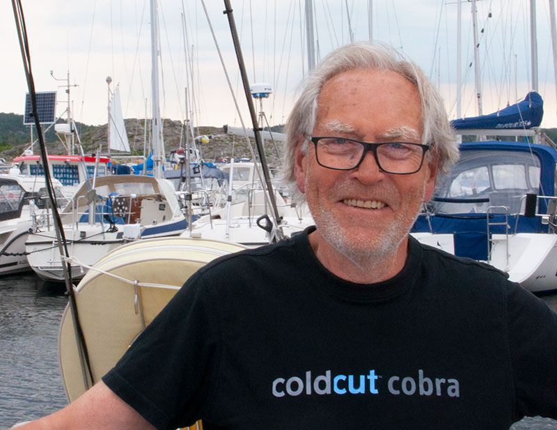 Mr Cobra Lars G Larsson, inventor and founder of the Cold Cut Cobra Lars G Larsson aka Mr Cobra inventor and founder of the Cold Cut Cobra