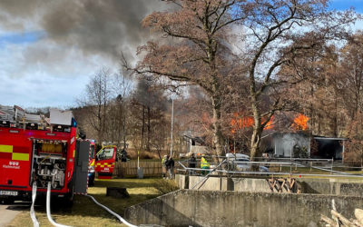 First responder house fire