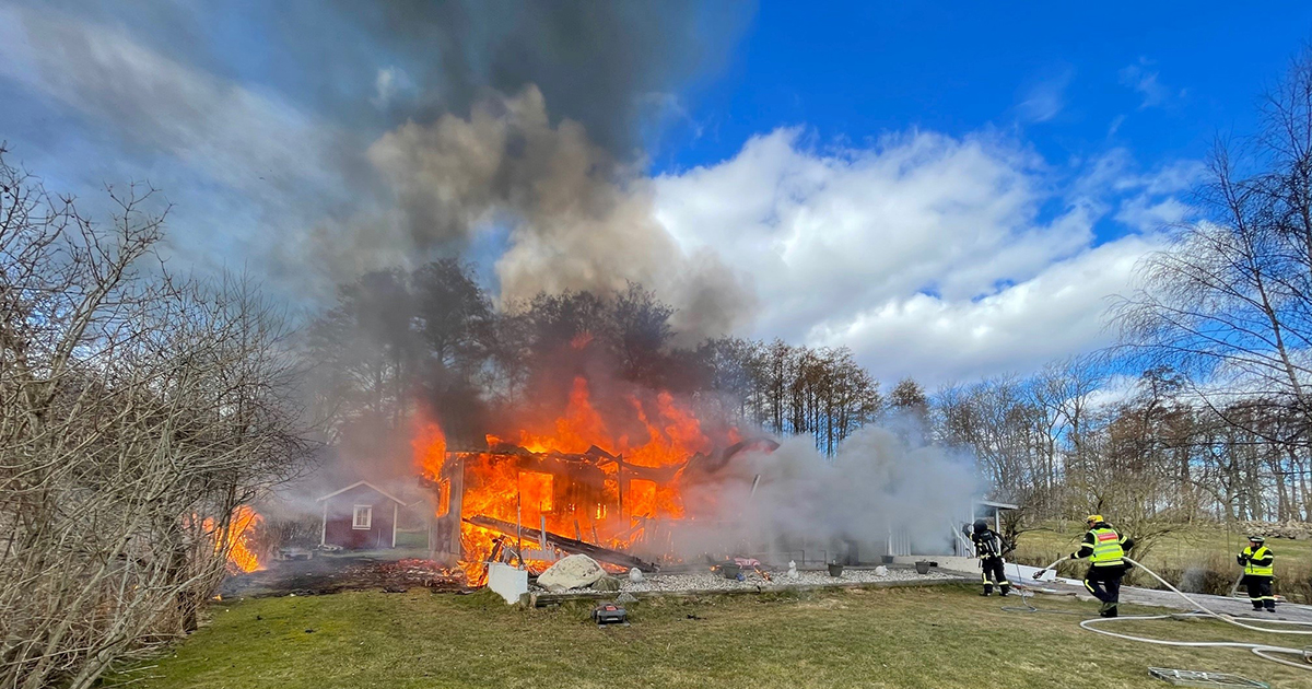 Saving assets | First Responder House fire