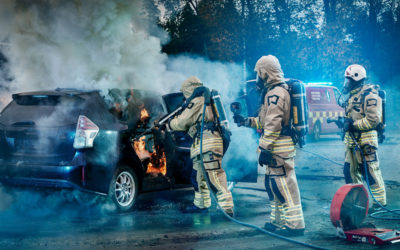 Safe & efficient handling of Li-ion battery fires